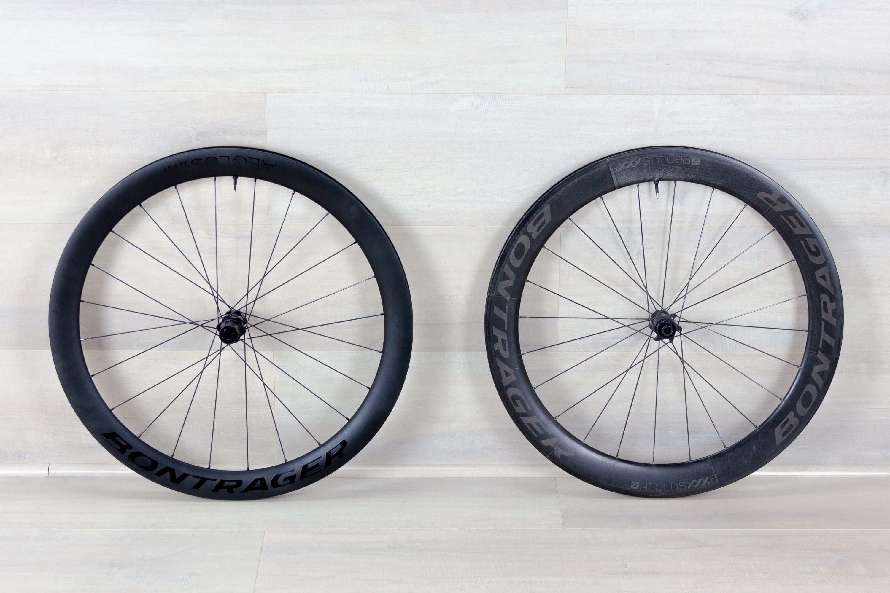 Bontrager Aeolus XXX6 (front )/Pro51 (rear) carbon wheels set