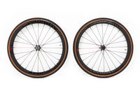 Gravel wheels set Spinergy GX32 with new tires, Shimano freehub