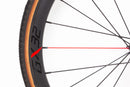 Gravel wheels set Spinergy GX32 with new tires, Shimano freehub