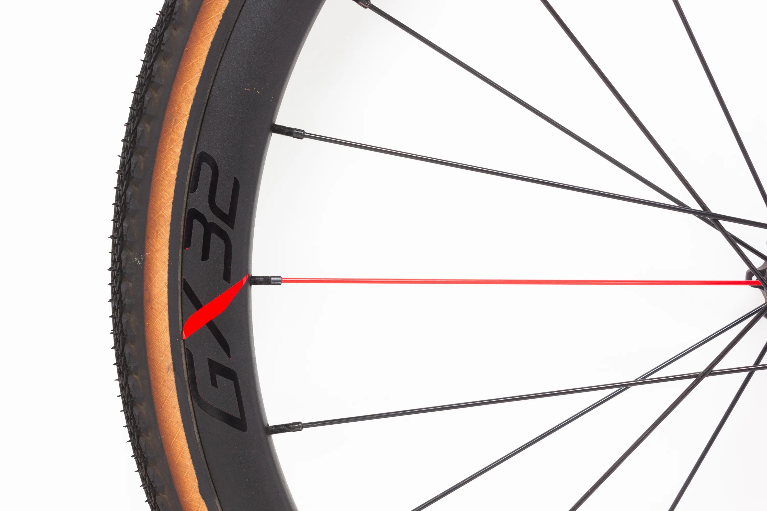 Gravel wheels set Spinergy GX32 with new tires, Shimano freehub